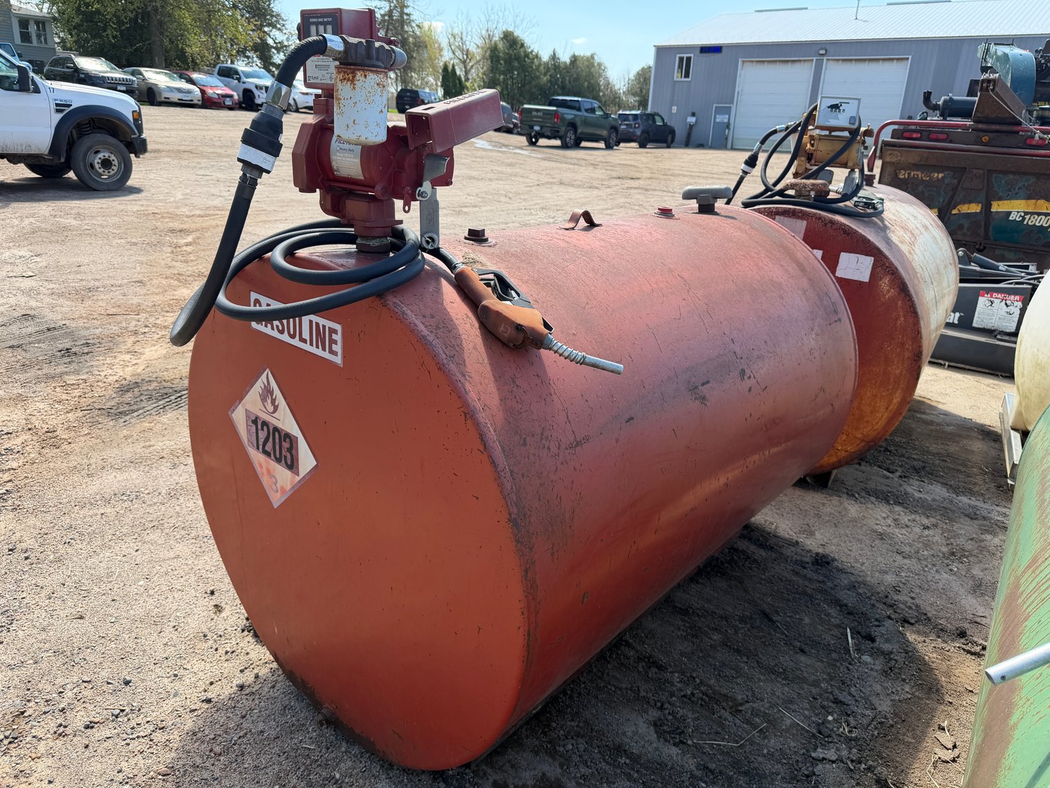 Surplus Equipment to Ongoing Operations: 2009 Ford F550 Pick Up, Fuel Tanks