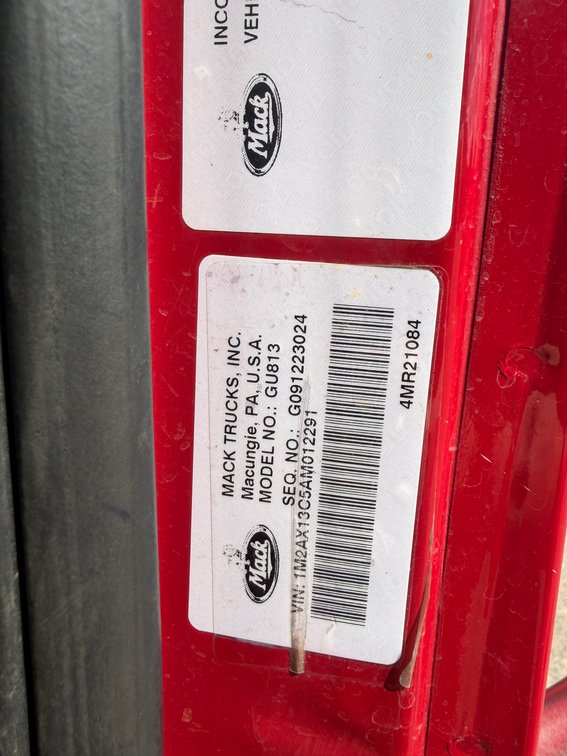 Opening Soon: 2010 Mack GapVax MC1209 Vacuum Truck