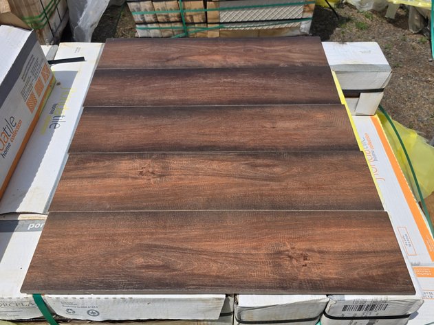 Image for Building Materials Surplus: New Porcelain Tile, Patio Pavers & Shingles, Assorted Lumber