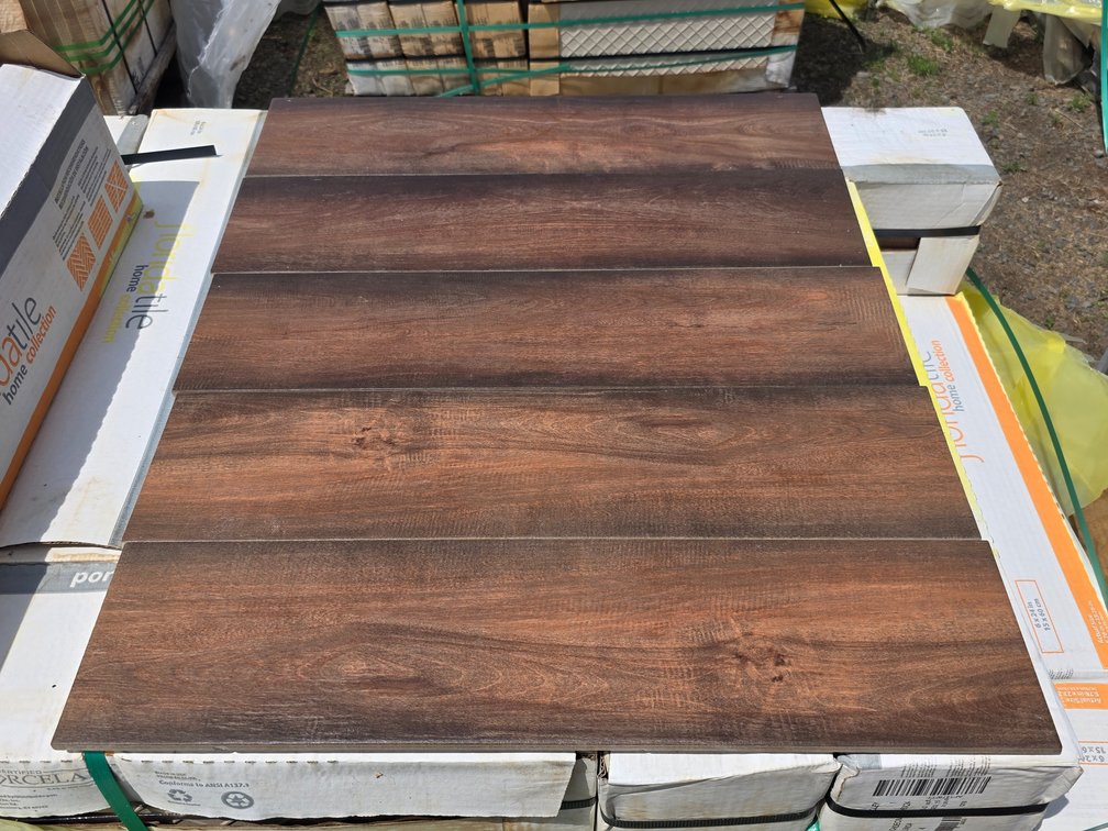 Building Materials Surplus: New Porcelain Tile, Patio Pavers & Shingles, Assorted Lumber