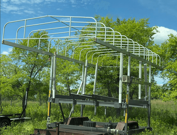 Image for Flow Boat Lift with 24' Canopy
