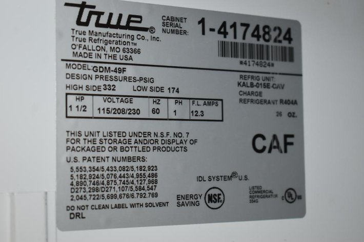Image for Pepsi True Double Door Freezer