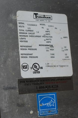 Image for Traulsen Commercial Refrigerator