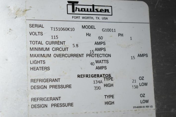 Image for Traulsen Commercial Refrigerator