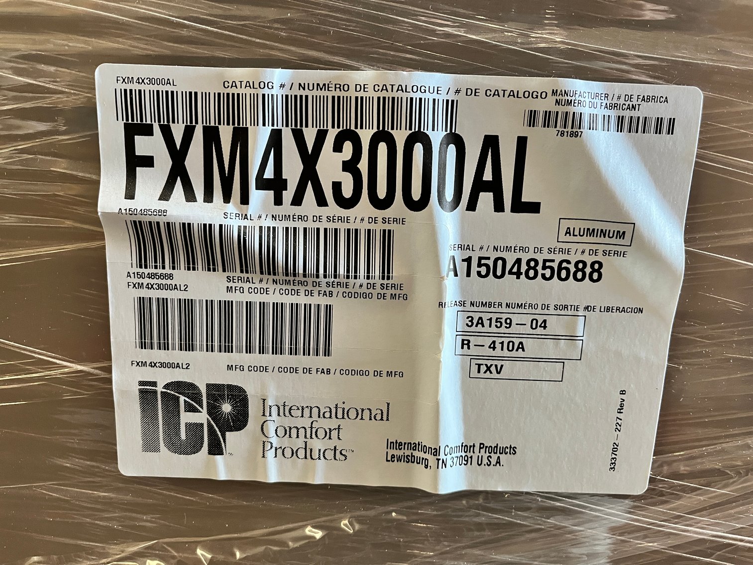 Surplus HVAC & Electrical Inventory to Ongoing Operations (137913)