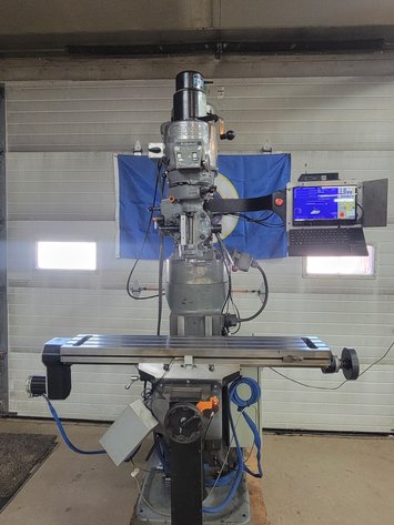 Image for 3 Axis CNC Bridgeport Mill & Piranha P2-88 Iron Worker (141044)
