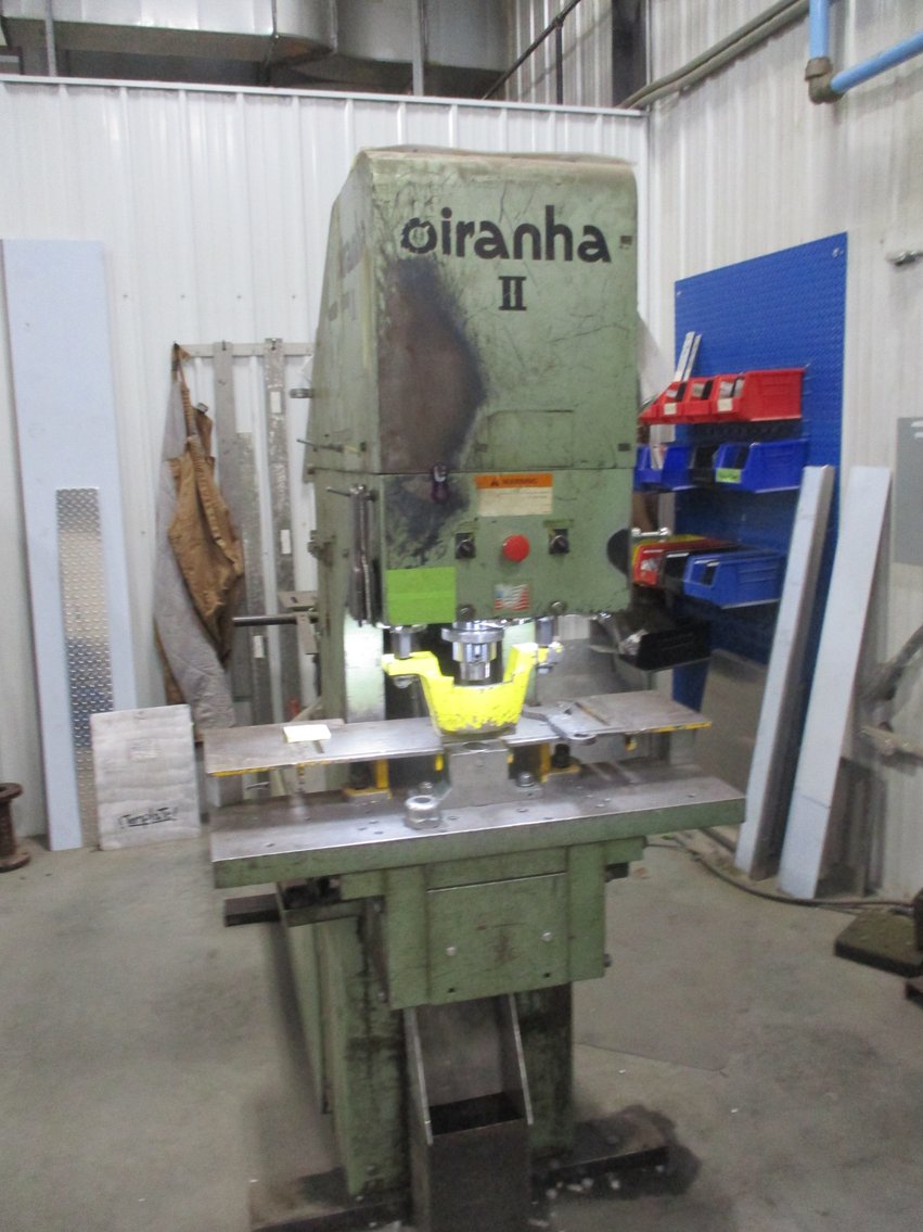 3 Axis CNC Bridgeport Mill & Piranha P2-88 Iron Worker (141044)