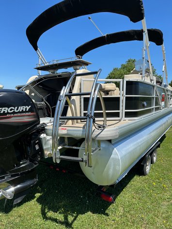 Image for 2016 Aquapatio By Godfrey 26' Pontoon & Trailer