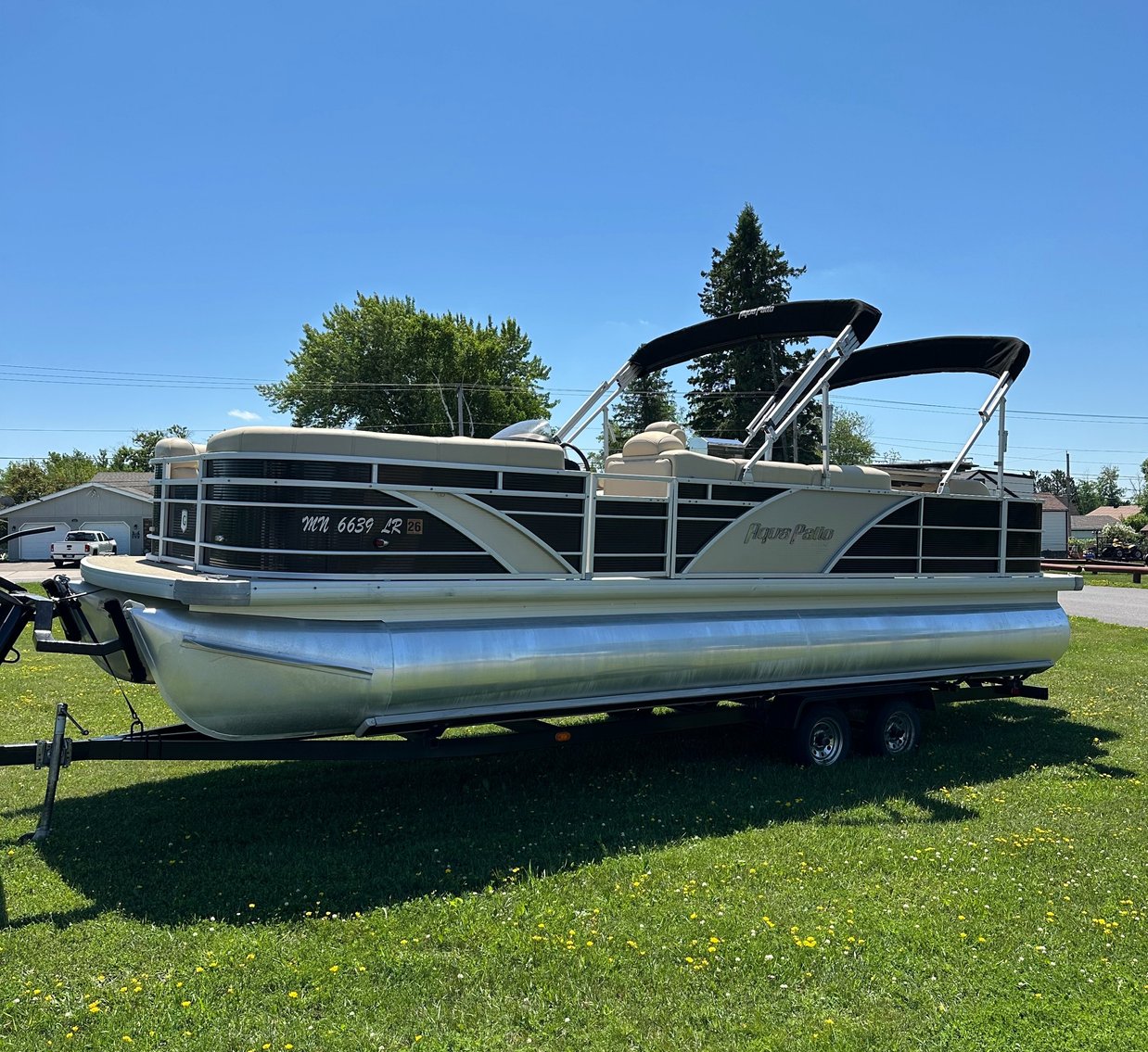 2016 Aquapatio By Godfrey 26' Pontoon & Trailer