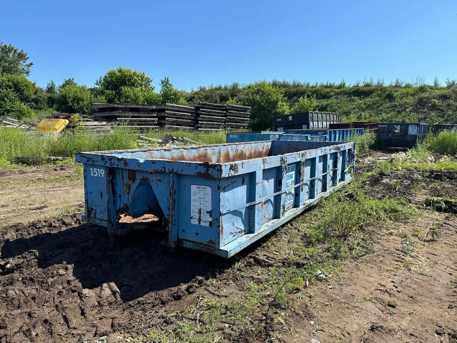 (21) Cable Roll Off Dumpsters (144271)