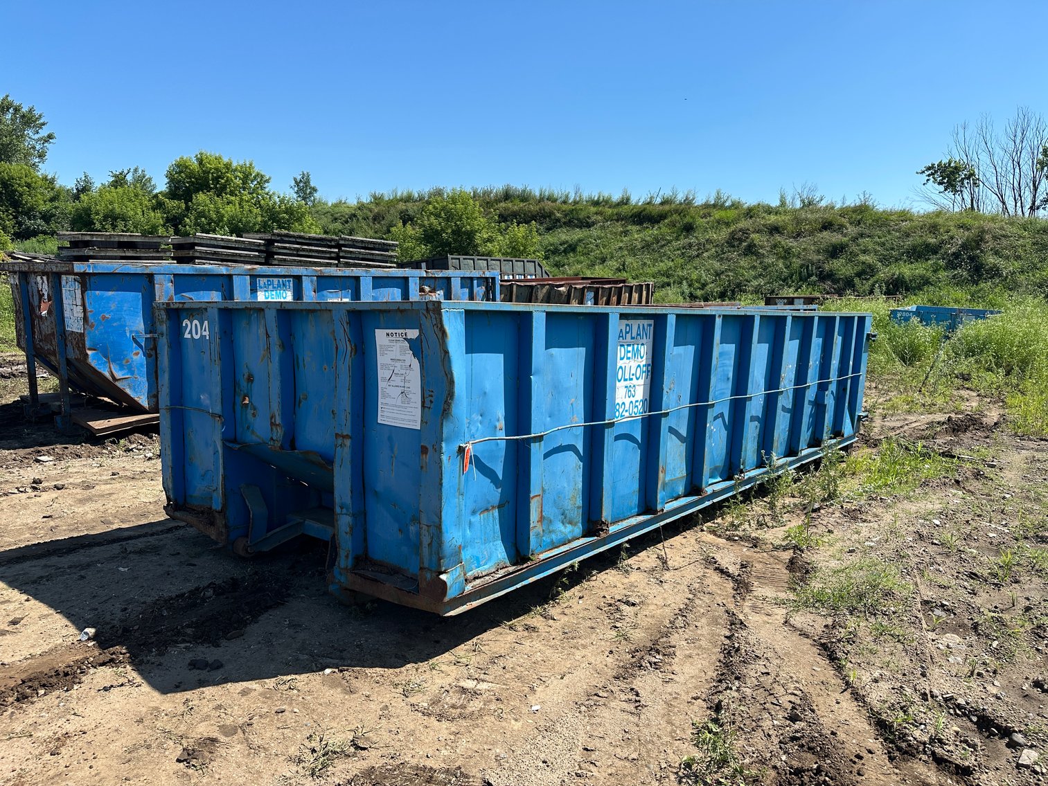 (21) Cable Roll Off Dumpsters (144271)