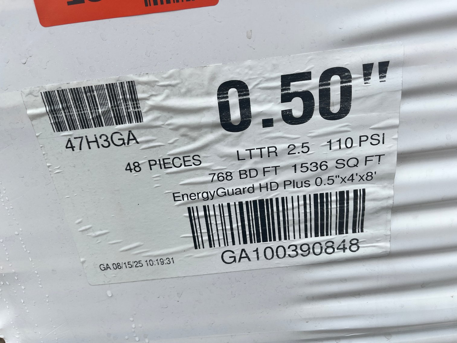 GAF EnergyGuard Polyiso Insulation & 16' Deckorators Slotted Composite Deck Boards (148183)