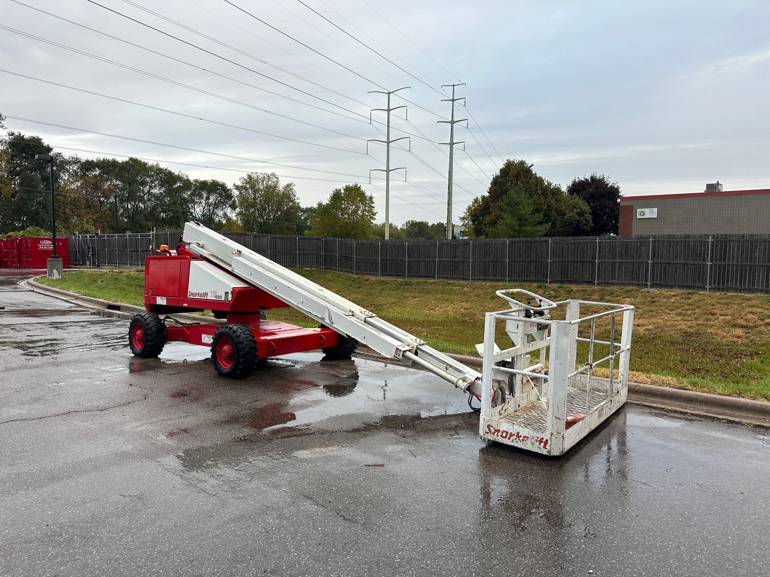 (3) Snorkel Telescopic Boom Manlifts  (151594)