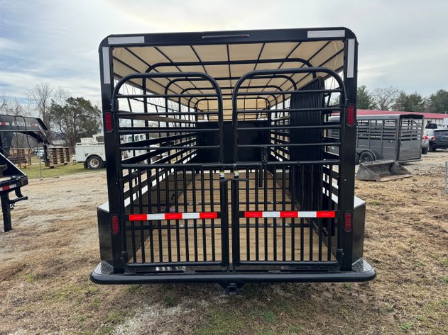 Image for New 2026 Good Guys Wrangler Gooseneck Stock Trailer