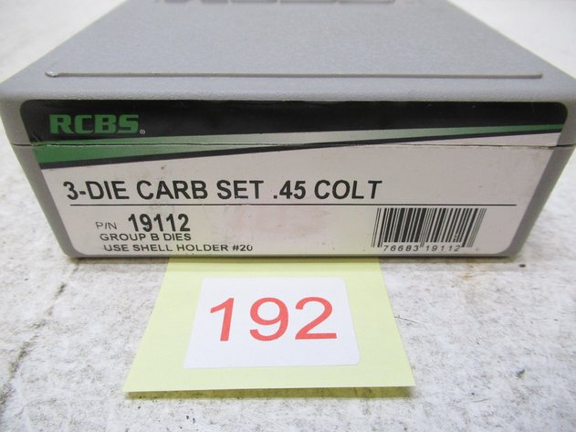 Image for RCBS 3-Die Set 45 Colt w/ shell holder