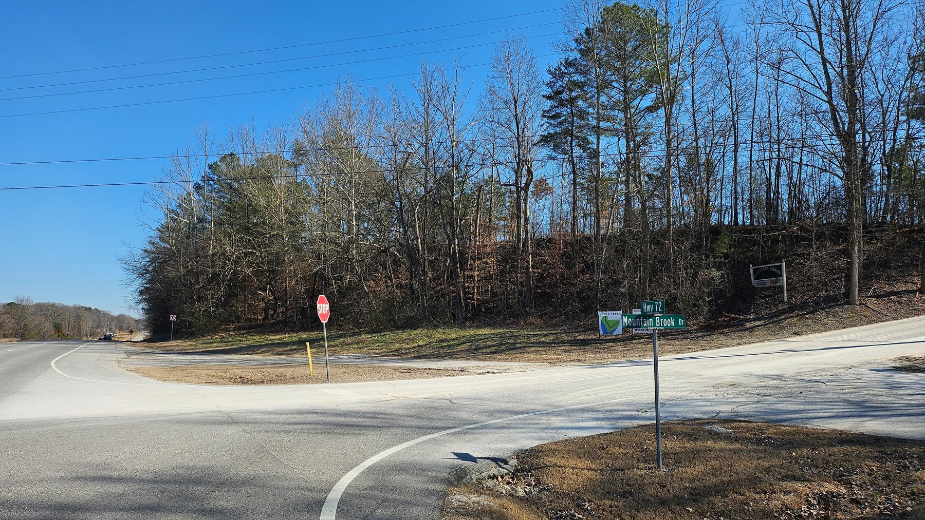 Image for ONLINE AUCTION!  9.26 Acres +/- Corner of Hwy 72 & Mountain Brook Dr. • Killen, AL