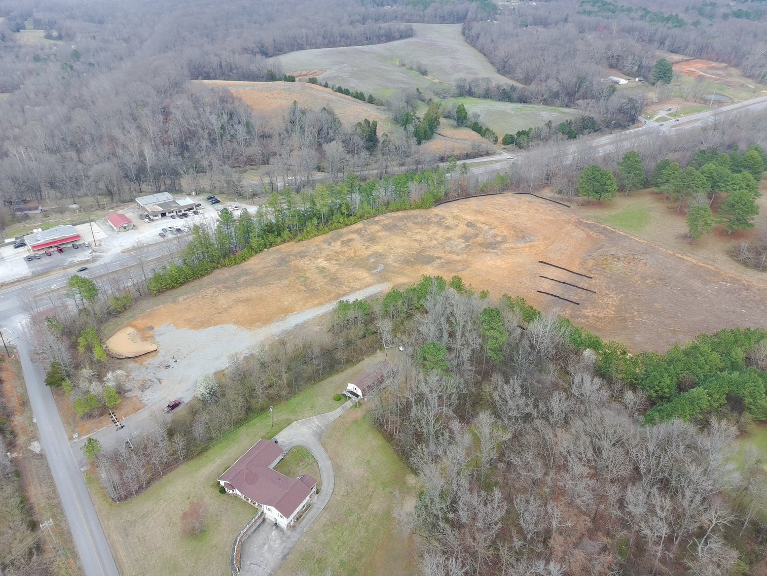 Image for ONLINE AUCTION!  9.26 Acres +/- Corner of Hwy 72 & Mountain Brook Dr. • Killen, AL