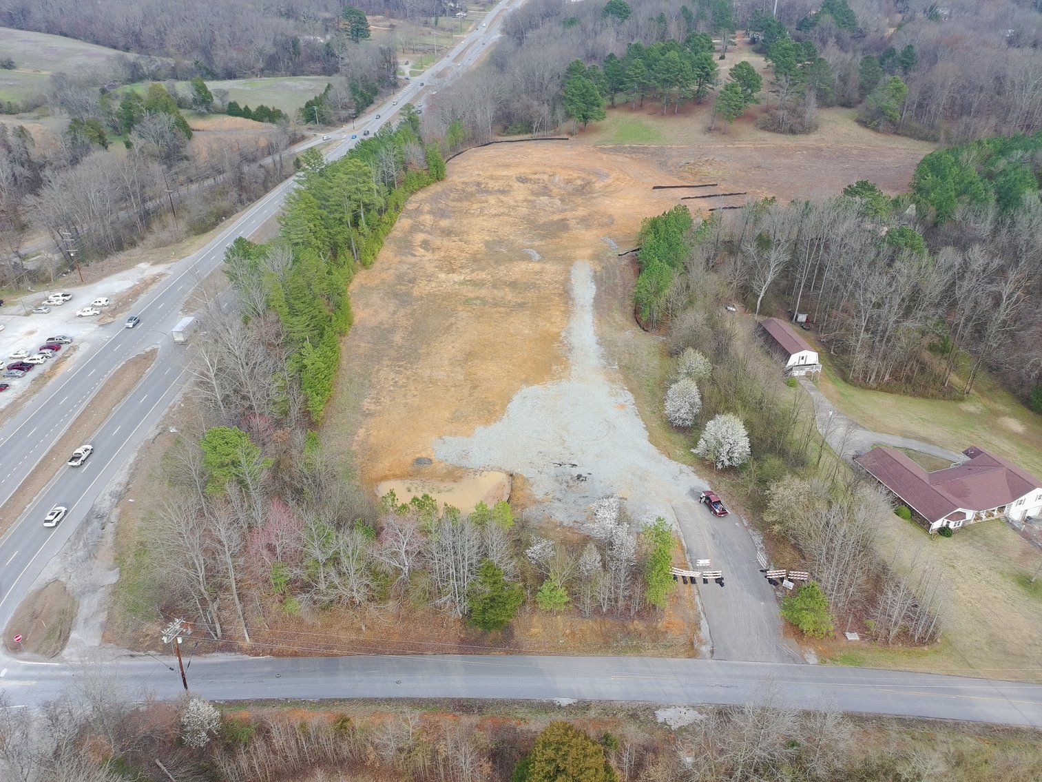 Image for ONLINE AUCTION!  9.26 Acres +/- Corner of Hwy 72 & Mountain Brook Dr. • Killen, AL