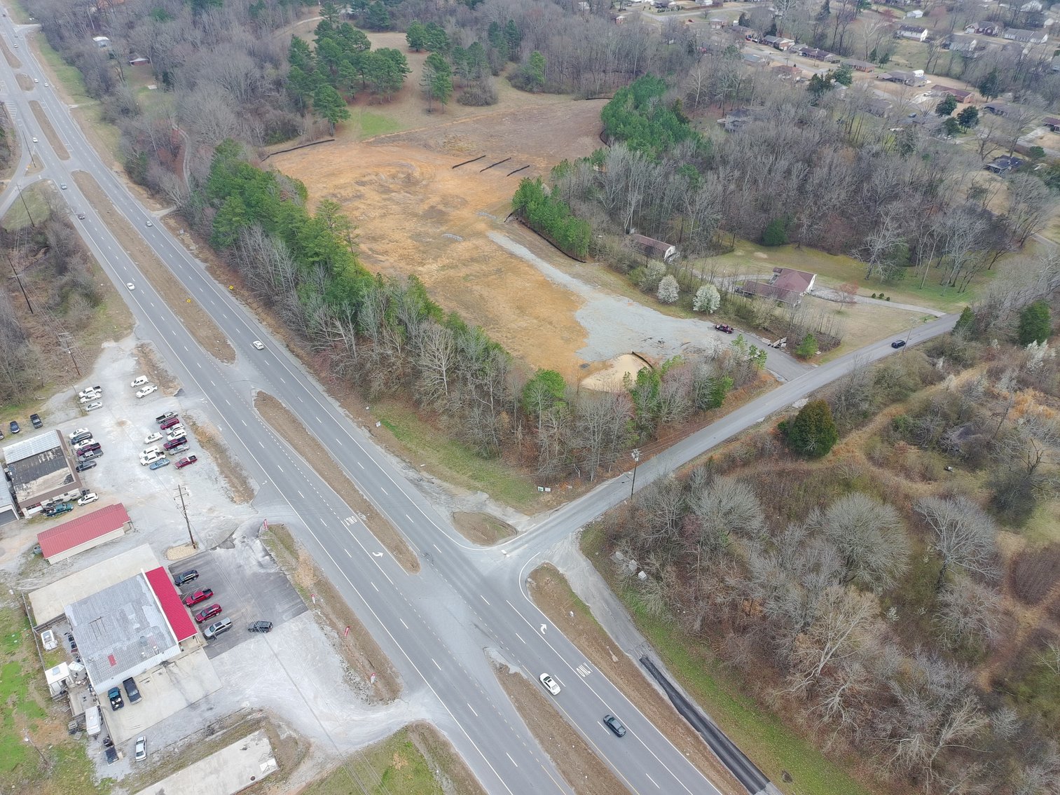 Image for ONLINE AUCTION!  9.26 Acres +/- Corner of Hwy 72 & Mountain Brook Dr. • Killen, AL