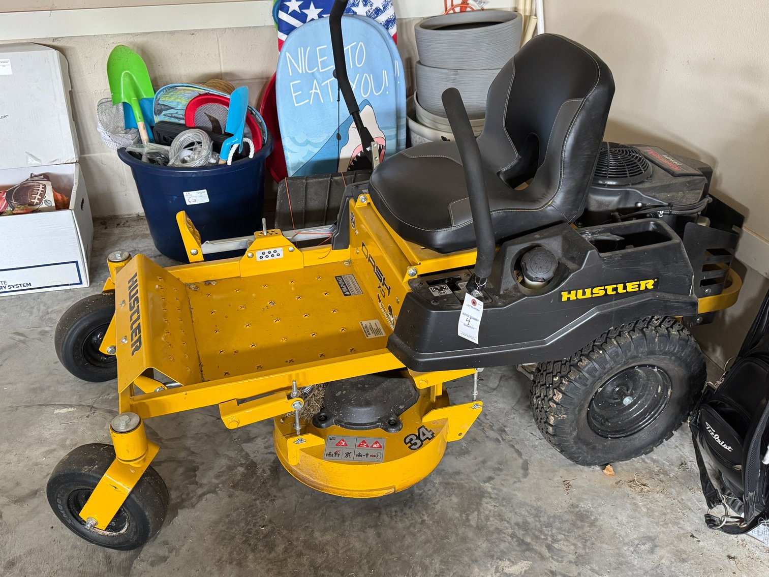 Image for Court-Ordered Auction - Hustler Mower, Home Furnishings & More!