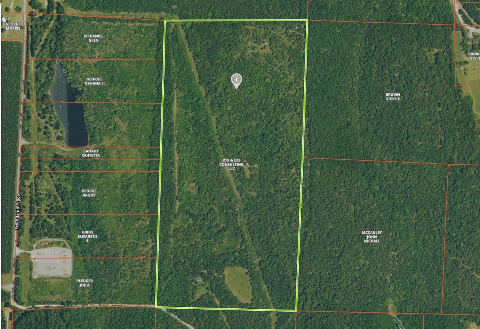 Image for Land Auction - 80+/- Acres Near Center Ridge, AR