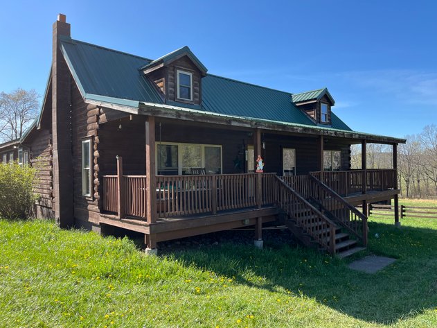 Image for Preston County Hobby Farm! 5.003 +/- Acres with 2 Bedroom House and 2 Bedroom Apartment, Detached Garage, Animal Stable and Fishing Pond in Preston County