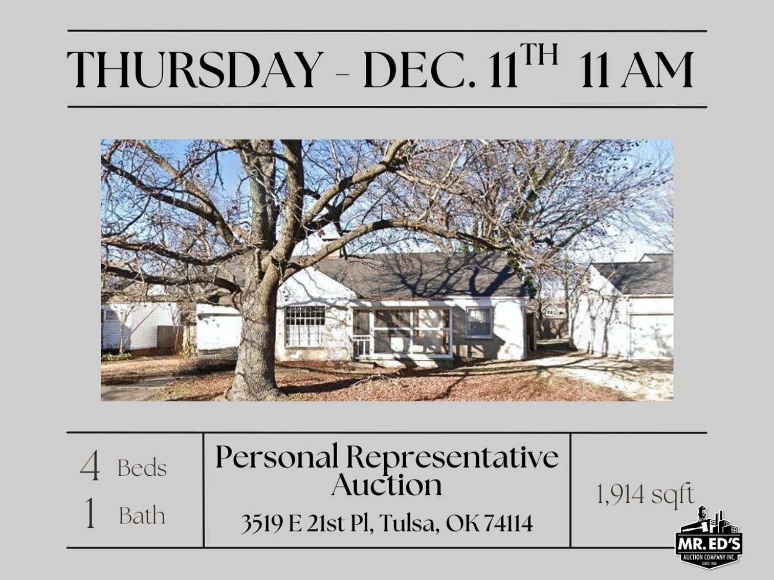 Image for Personal Representative's Auction