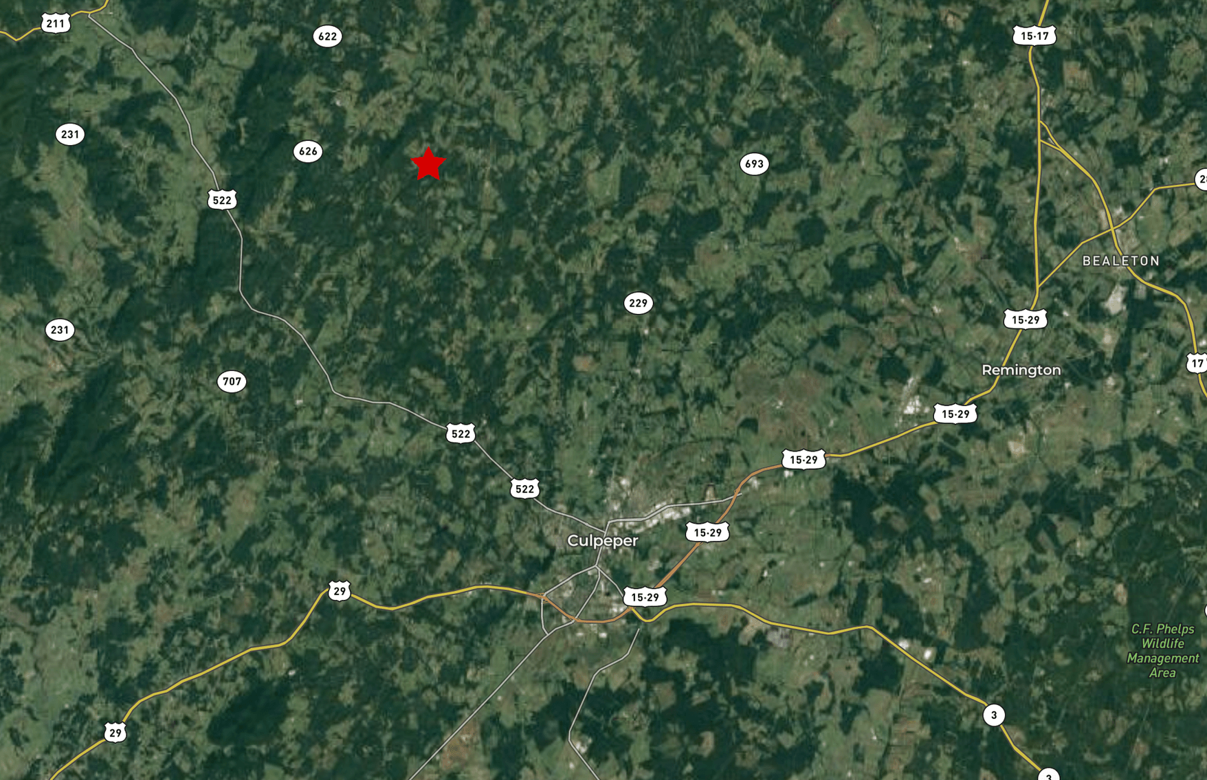 Image for 4 BR/2.5 BA Home w/Basement, Barn & Hazel River Frontage on 28.4 +/- Acres in Culpeper & Rappahannock County, VA--SELLING to the HIGHEST BIDDER via ONLINE ONLY BIDDING!!