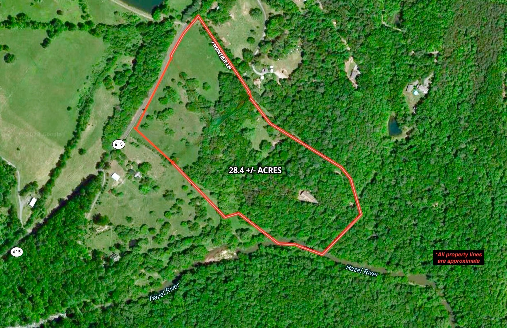 Image for 4 BR/2.5 BA Home w/Basement, Barn & Hazel River Frontage on 28.4 +/- Acres in Culpeper & Rappahannock County, VA--SELLING to the HIGHEST BIDDER via ONLINE ONLY BIDDING!!