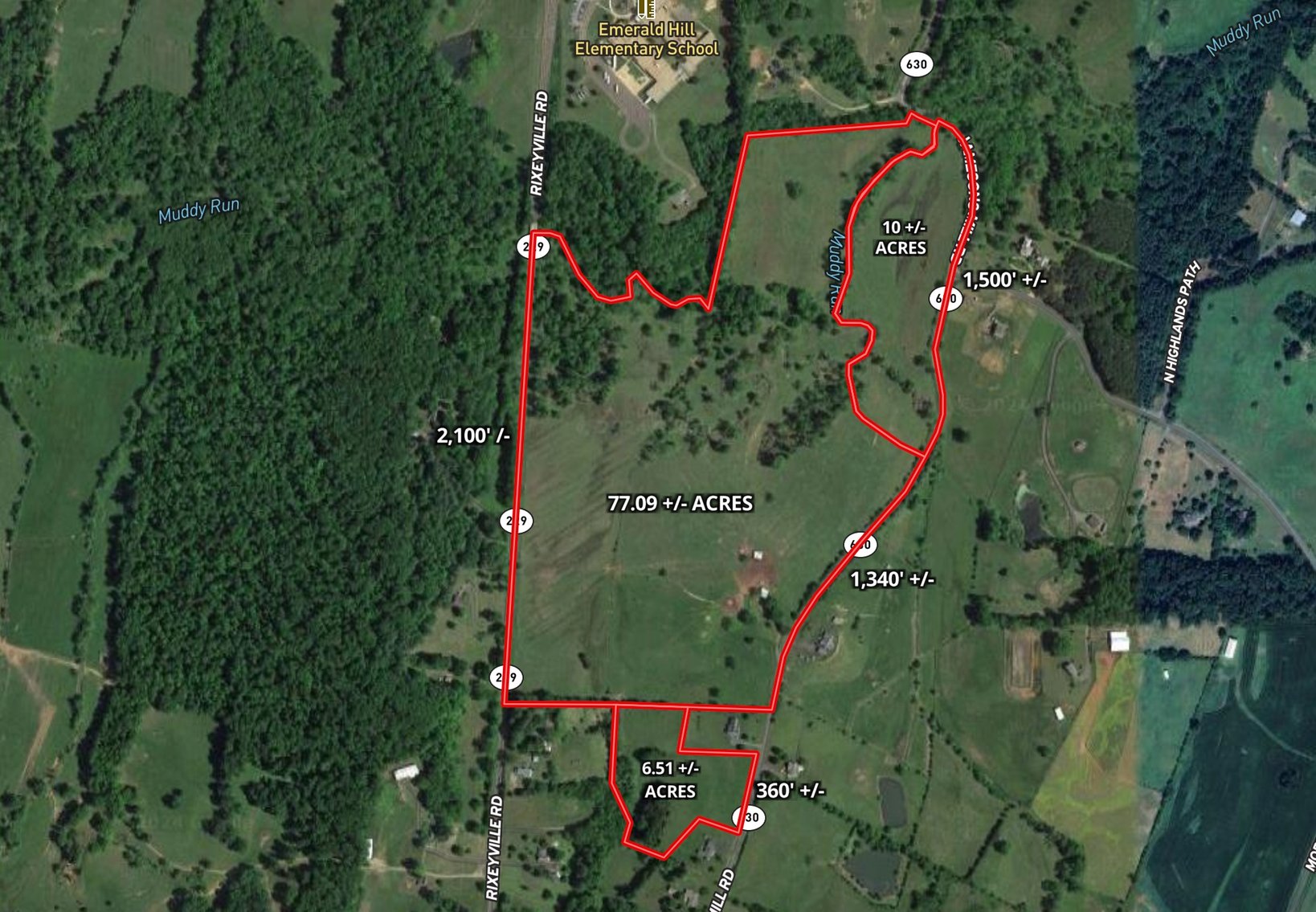 Image for 77.09 +/- Acre Parcel w/3,400' +/- of Total Road Frontage on 2 Roads, Barn/Outbuildings & Mountain Views in Culpeper County, VA--SELLING to the HIGHEST BIDDER!!