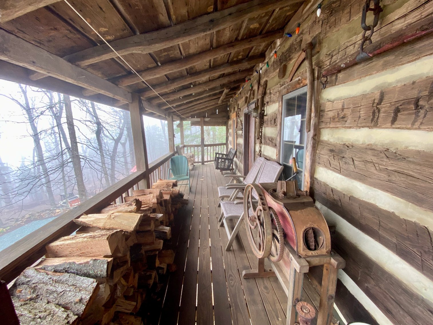 Image for 4 BR/1.5 BA Period Correct Relocated 1850's Log Cabin on 10 +/- Acres w/Amazing Mountain Views in Greene County, VA--ONLINE ONLY BIDDING!!