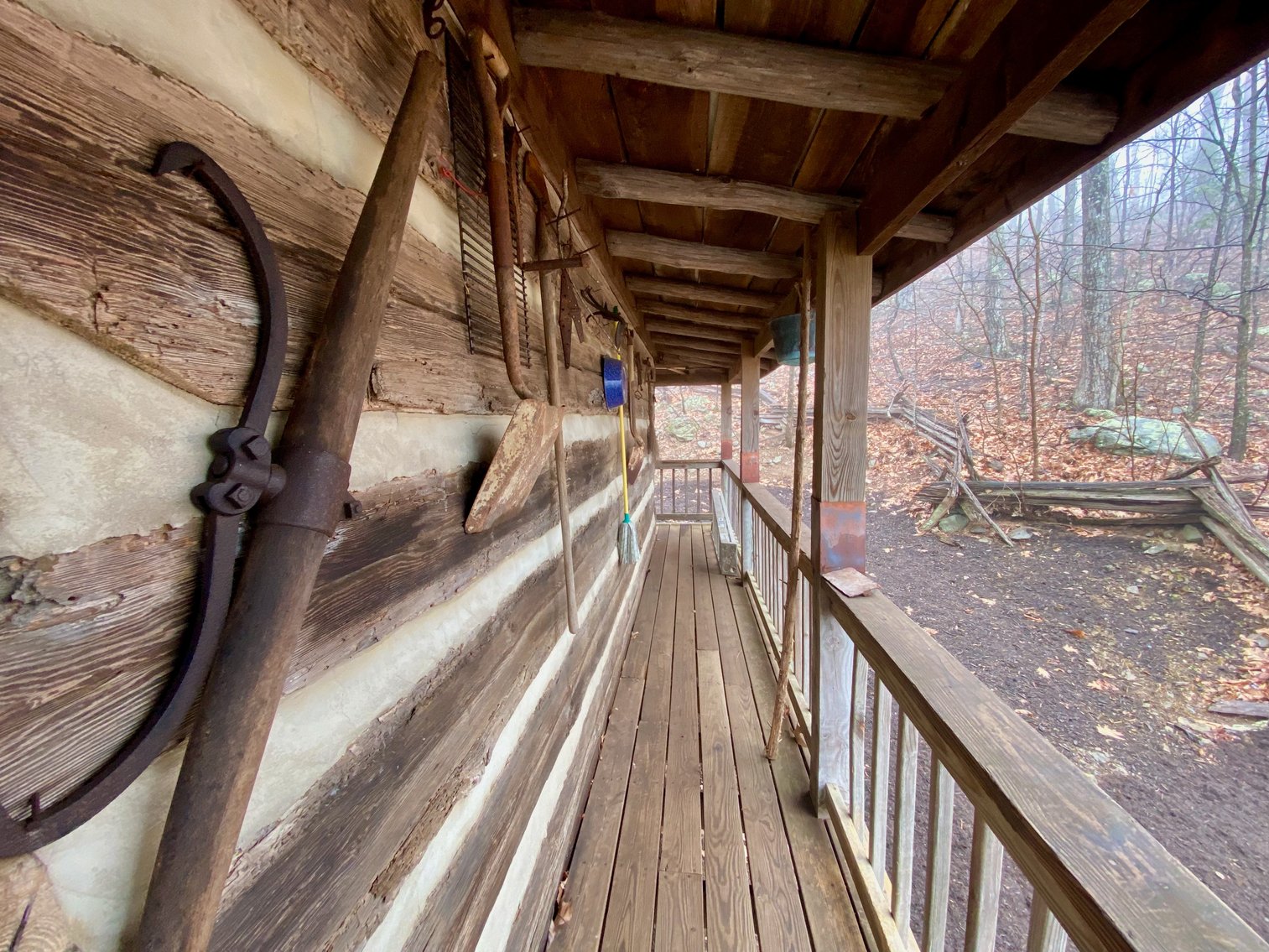 Image for 4 BR/1.5 BA Period Correct Relocated 1850's Log Cabin on 10 +/- Acres w/Amazing Mountain Views in Greene County, VA--ONLINE ONLY BIDDING!!