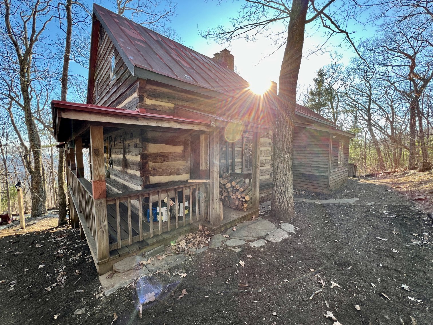 Image for 4 BR/1.5 BA Period Correct Relocated 1850's Log Cabin on 10 +/- Acres w/Amazing Mountain Views in Greene County, VA--ONLINE ONLY BIDDING!!