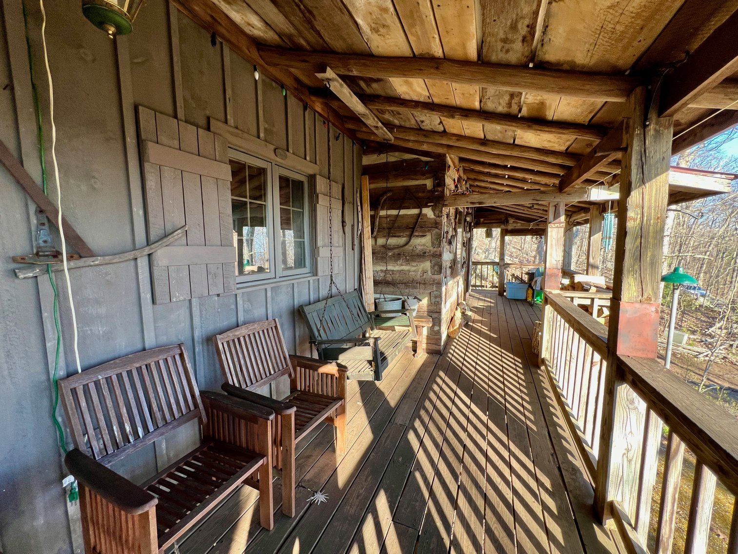 Image for 4 BR/1.5 BA Period Correct Relocated 1850's Log Cabin on 10 +/- Acres w/Amazing Mountain Views in Greene County, VA--ONLINE ONLY BIDDING!!