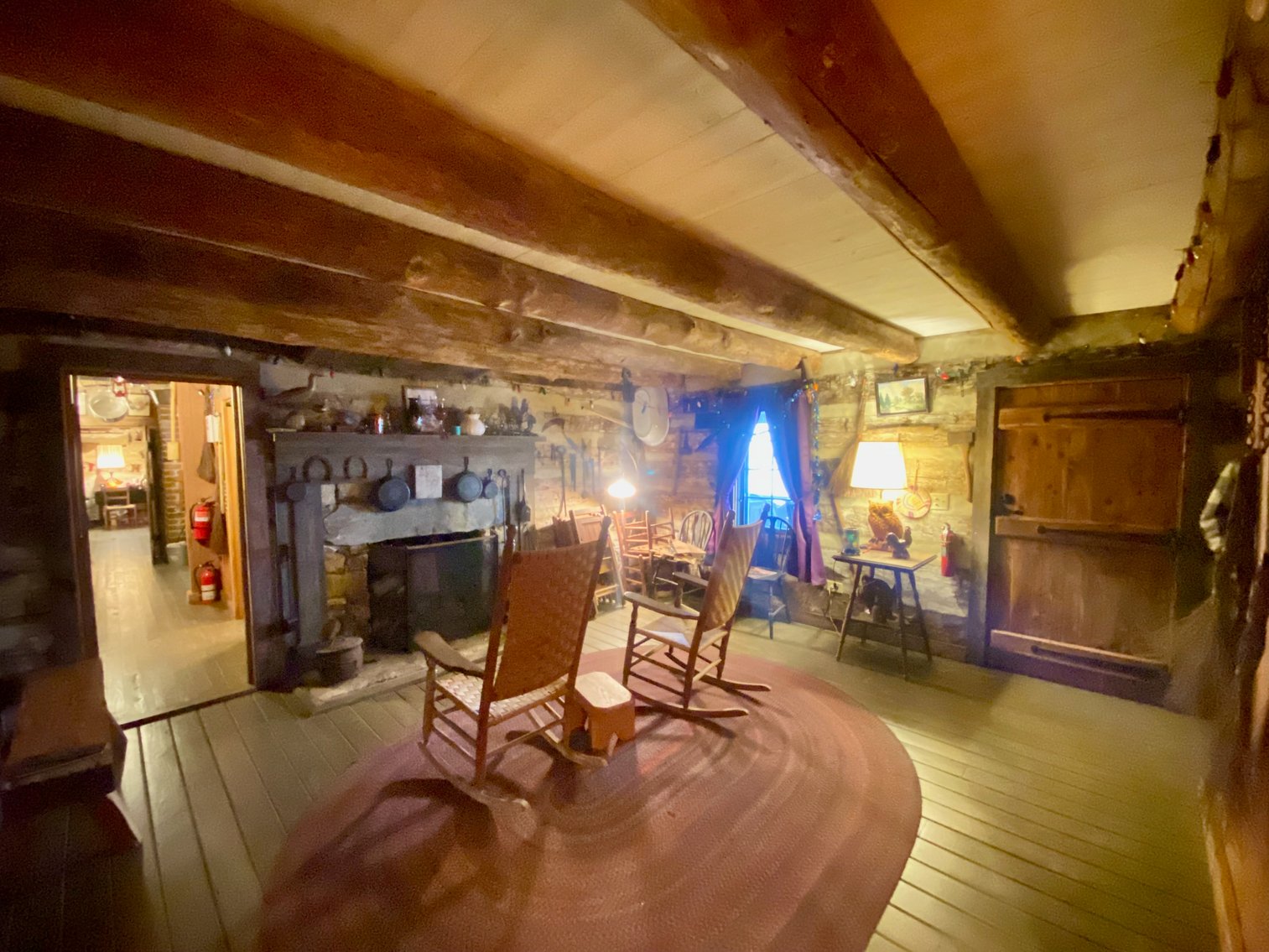 Image for 4 BR/1.5 BA Period Correct Relocated 1850's Log Cabin on 10 +/- Acres w/Amazing Mountain Views in Greene County, VA--ONLINE ONLY BIDDING!!