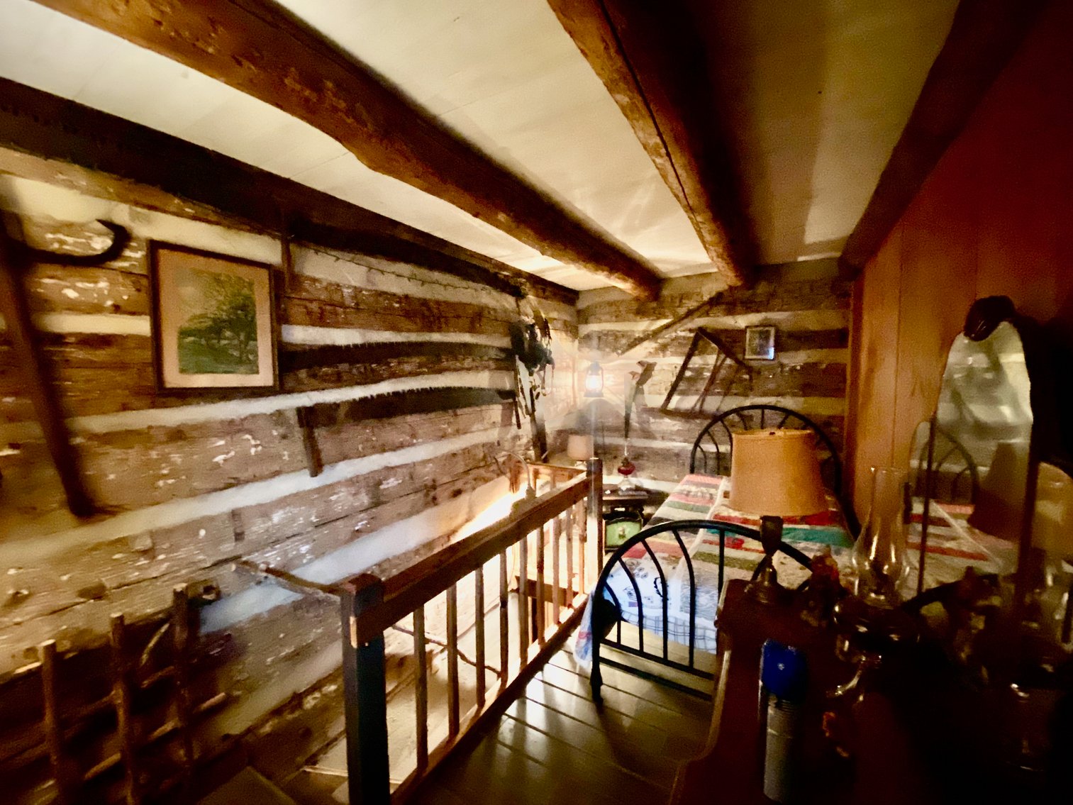 Image for 4 BR/1.5 BA Period Correct Relocated 1850's Log Cabin on 10 +/- Acres w/Amazing Mountain Views in Greene County, VA--ONLINE ONLY BIDDING!!