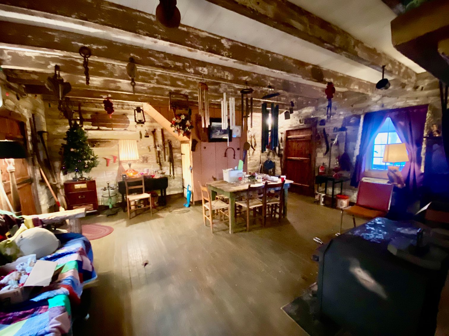 Image for 4 BR/1.5 BA Period Correct Relocated 1850's Log Cabin on 10 +/- Acres w/Amazing Mountain Views in Greene County, VA--ONLINE ONLY BIDDING!!