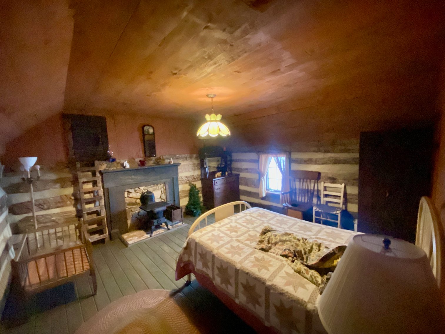 Image for 4 BR/1.5 BA Period Correct Relocated 1850's Log Cabin on 10 +/- Acres w/Amazing Mountain Views in Greene County, VA--ONLINE ONLY BIDDING!!