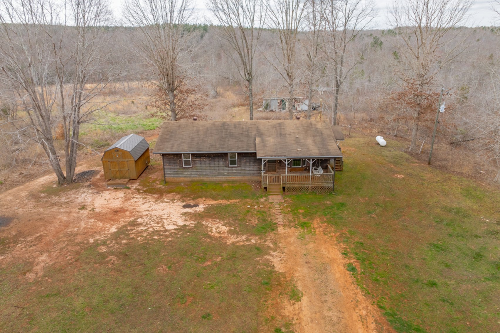Image for 3 BR/1.5 BA Home & Mobile Home on 12.03 +/- Acres in Lunenburg County, VA--ONLINE ONLY BIDDING!!