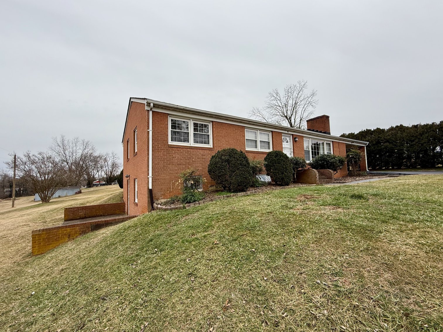 Image for 4 BR/2 BA Brick Home on 1.2 +/- Acres w/Full Walk-Out Basement & 2 Detached Shops/Buildings--SELLING to the HIGHEST BIDDER!!