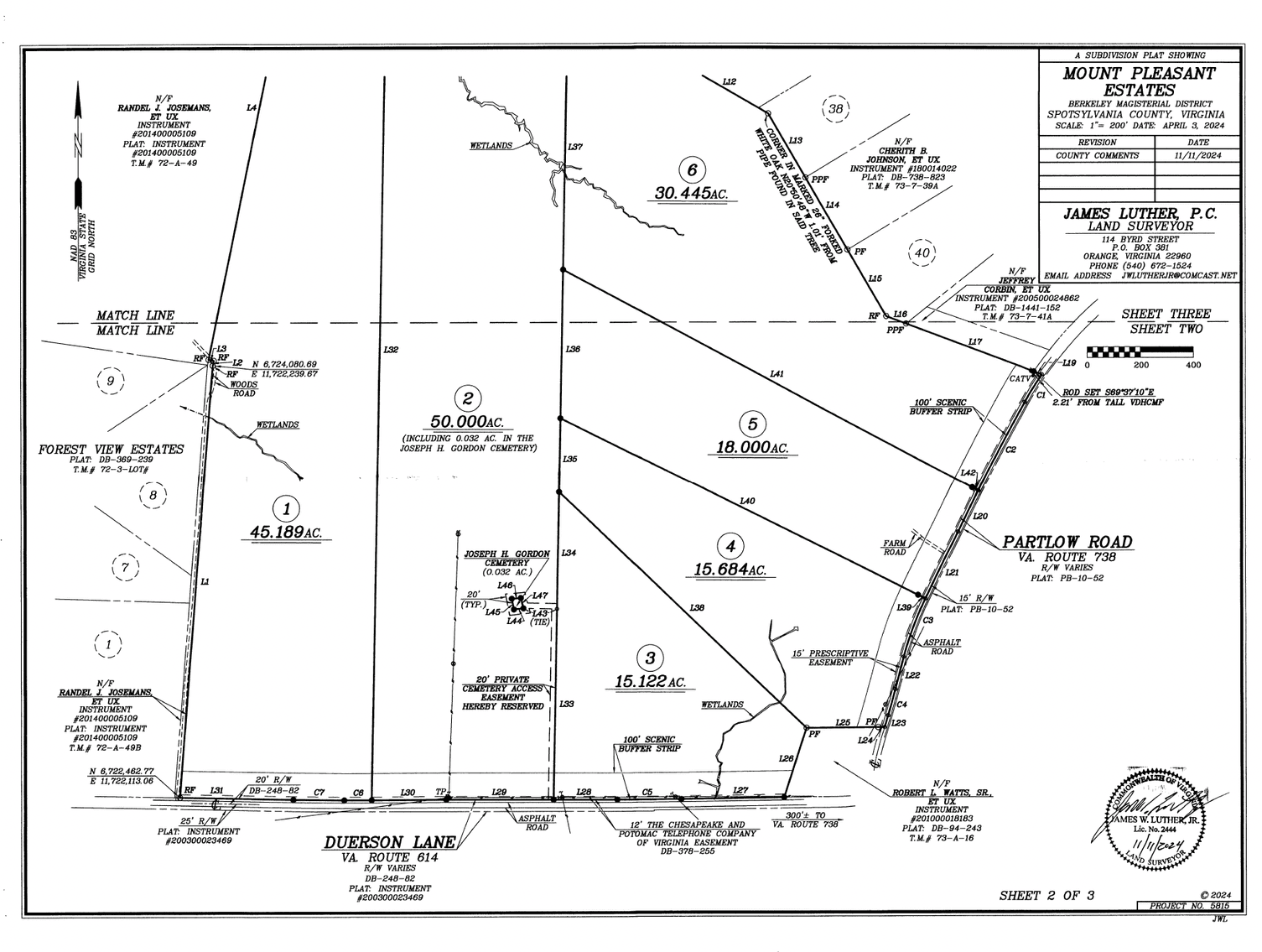 Image for 15.68 +/- Acre Estate Building Lot in Spotsylvania County, VA--ONLINE ONLY BIDDING!!