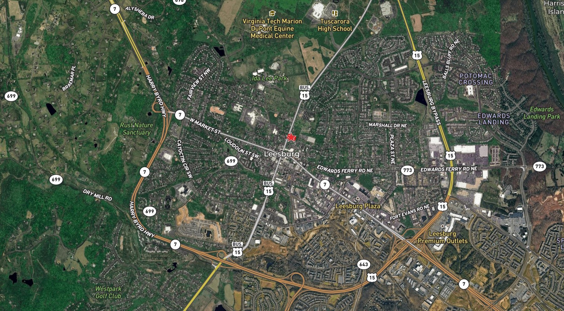 Image for 3 BR/1 BA Home & 3 BR/2 BA Home on .70 +/- Acre North King St. Double Lot in Historic Downtown Leesburg, VA--SELLING to the HIGHEST BIDDER!!