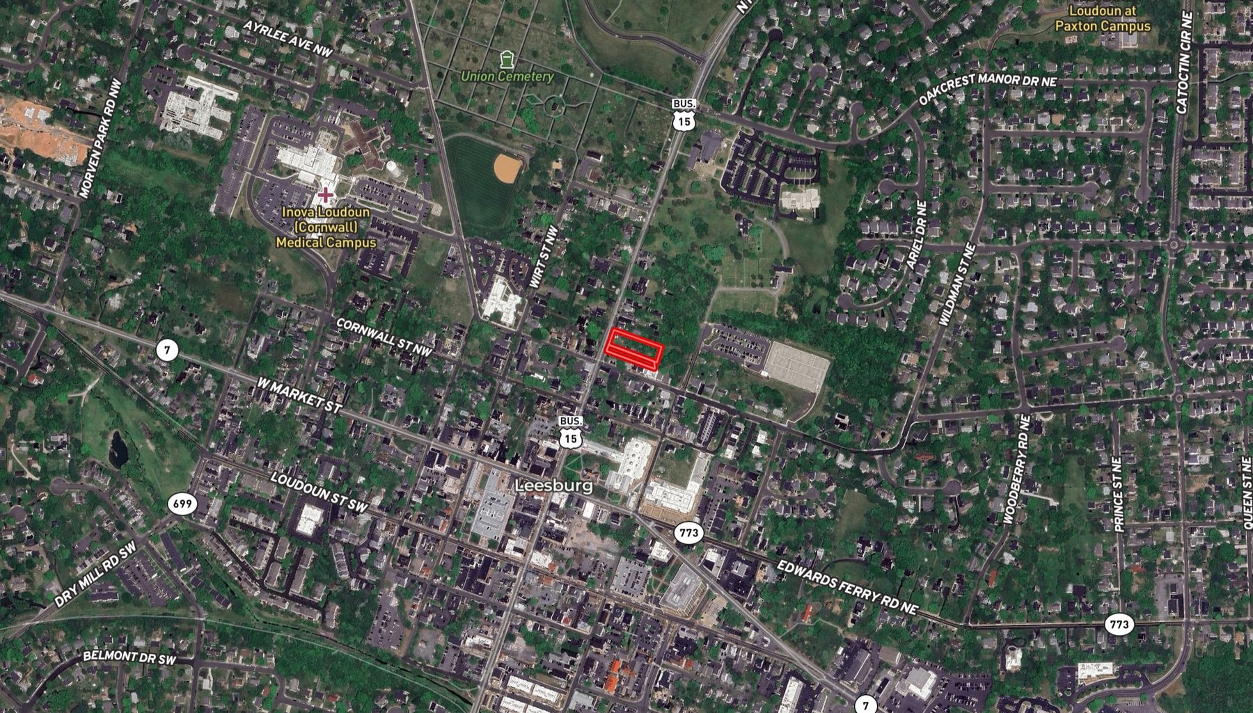 Image for 3 BR/1 BA Home & 3 BR/2 BA Home on .70 +/- Acre North King St. Double Lot in Historic Downtown Leesburg, VA--SELLING to the HIGHEST BIDDER!!