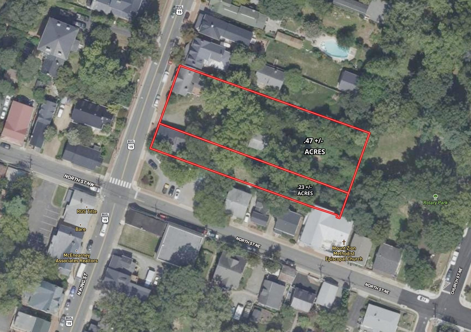 Image for 3 BR/1 BA Home & 3 BR/2 BA Home on .70 +/- Acre North King St. Double Lot in Historic Downtown Leesburg, VA--SELLING to the HIGHEST BIDDER!!