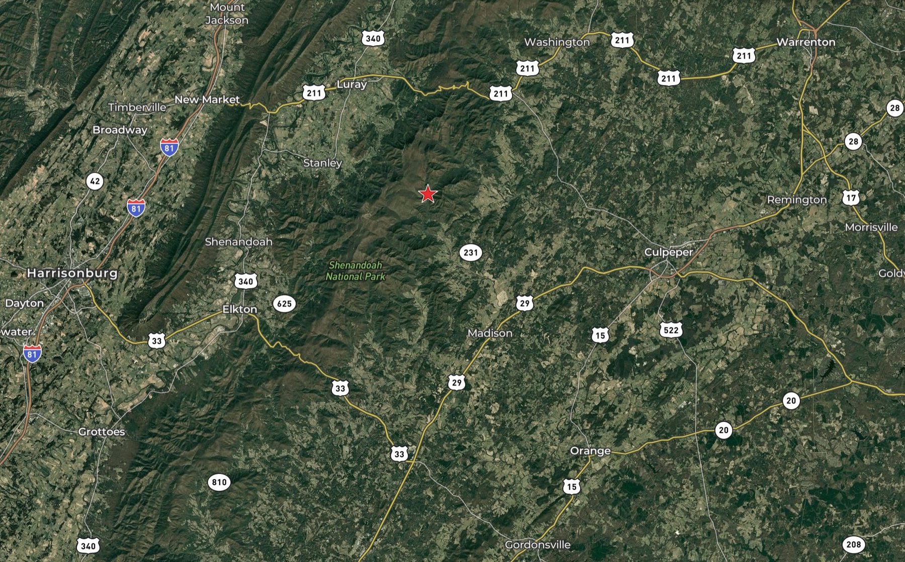 Image for Recently Renovated 3 BR/2 BA Home on 3 +/- Acres in Close Proximity to Shenandoah National Park, Old Rag Mountain, Graves Mountain Lodge & More!!  ONLINE ONLY BIDDING!!