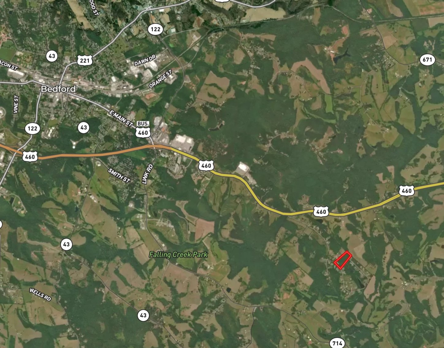 Image for 3 BR/3 BA Brick Home w/Walk-Out Basement, Attached Garage & Detached Shop on 10 +/- Acres in Bedford, VA