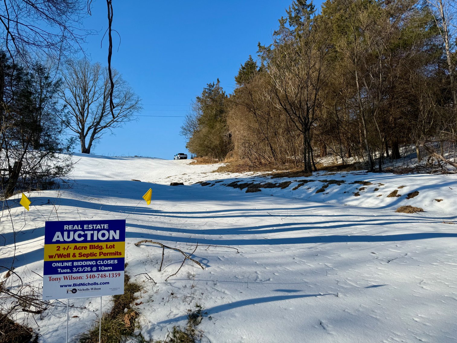 Image for 2 +/- Acre Madison County, VA Building Lot w/Approved Septic & Well Permits--ONLINE ONLY BIDDING!!