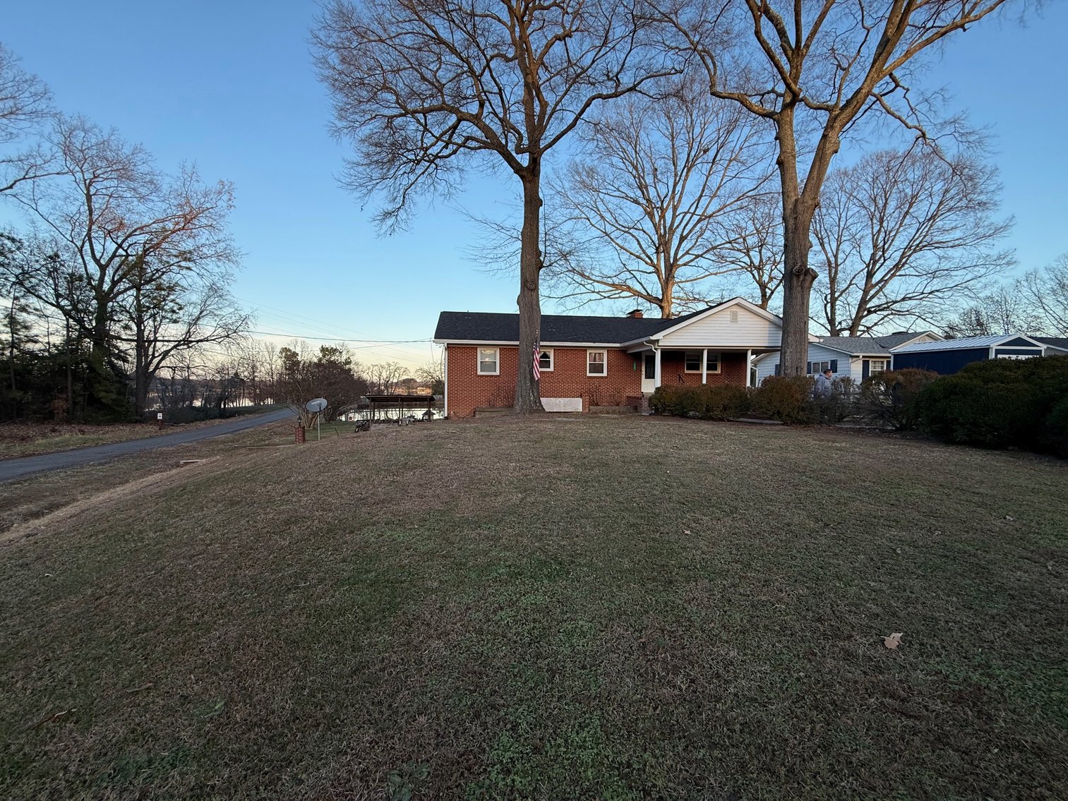 Image for 3 BR/2 BA Brick Home w/Basement Fronting Pond & Views of Mattox Creek in Colonial Beach, VA--SELLING to the HIGHEST BIDDER!!
