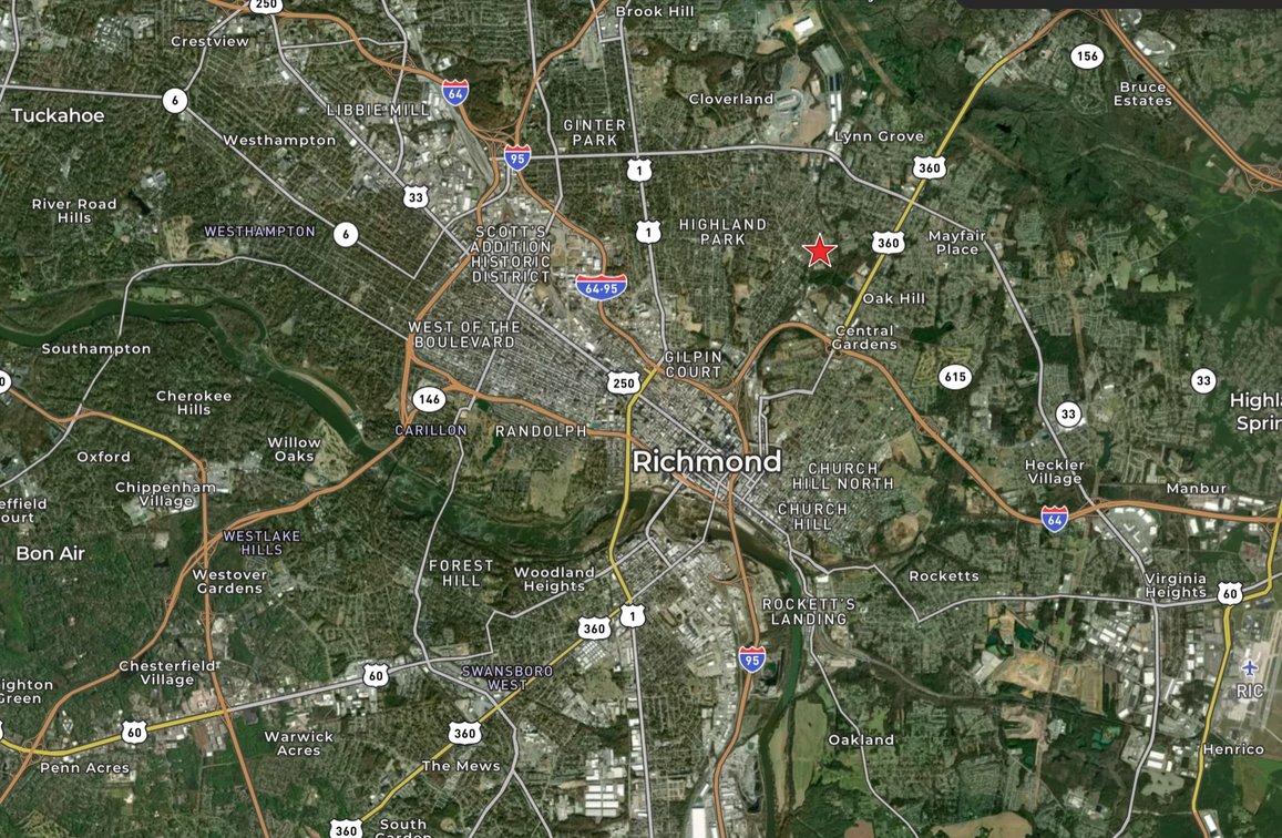 Image for 4 BR/1.5 BA Home on .25 +/- Acre Corner Lot in the City of Richmond, VA--ONLINE ONLY BIDDING!!