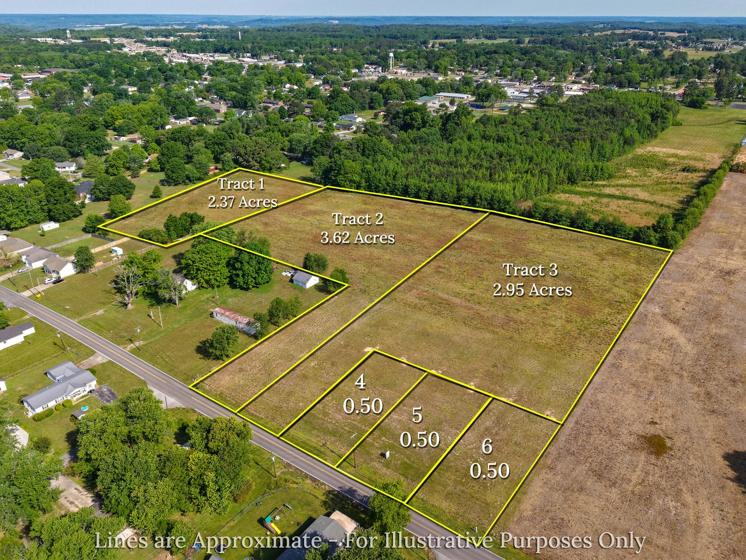 Image for LIVE AUCTION ONLY! 10.44 Acres sold in 6 tracts Shannon Rd, Ardmore Alabama